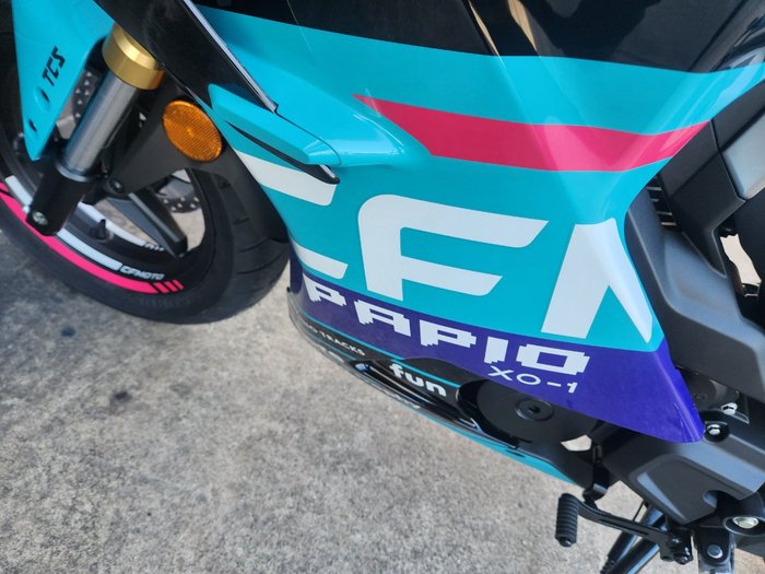 2026 CFMOTO XO PAPIO RACER CHAMPION BLUE