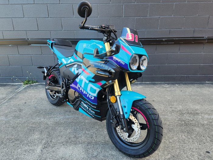 2026 CFMOTO XO PAPIO RACER CHAMPION BLUE