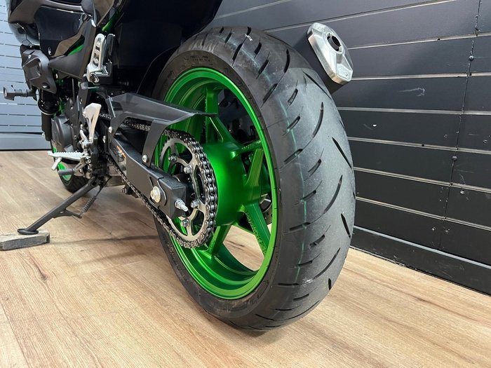 2025 Kawasaki Z500 SE Green