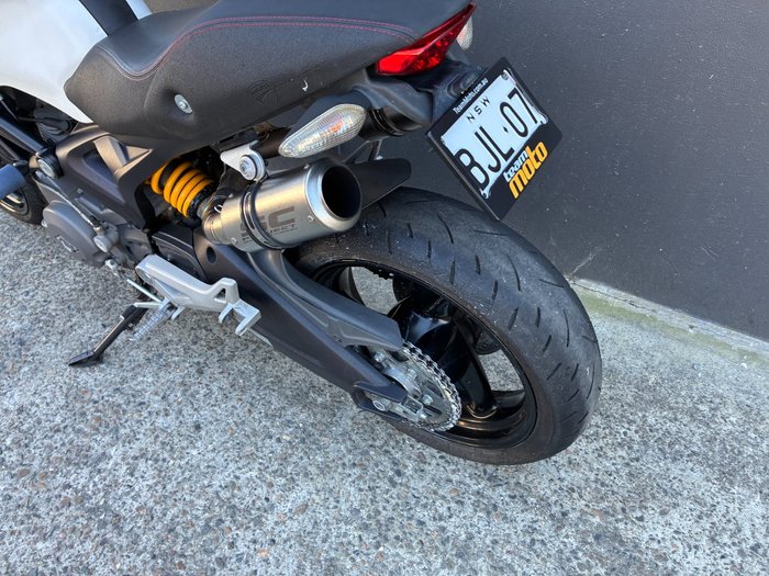 2013 Ducati MONSTER 696 WHITE
