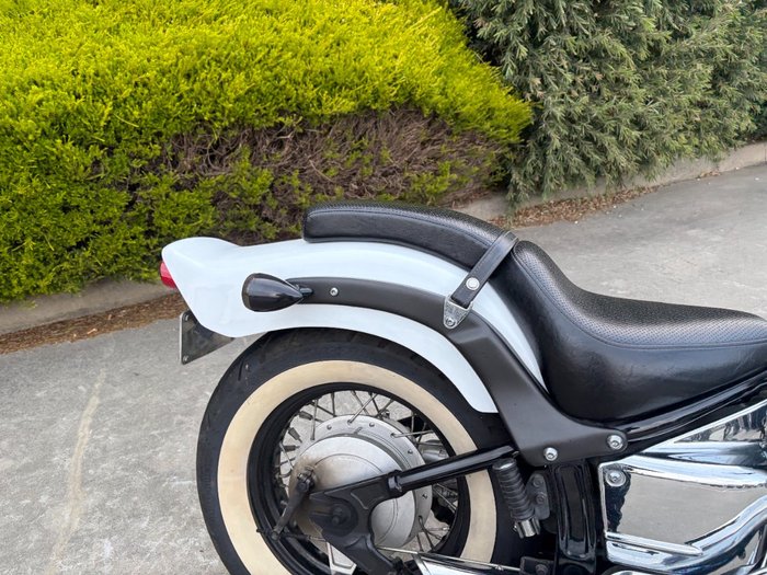 2015 Yamaha XVS650 V-STAR CUSTOM White