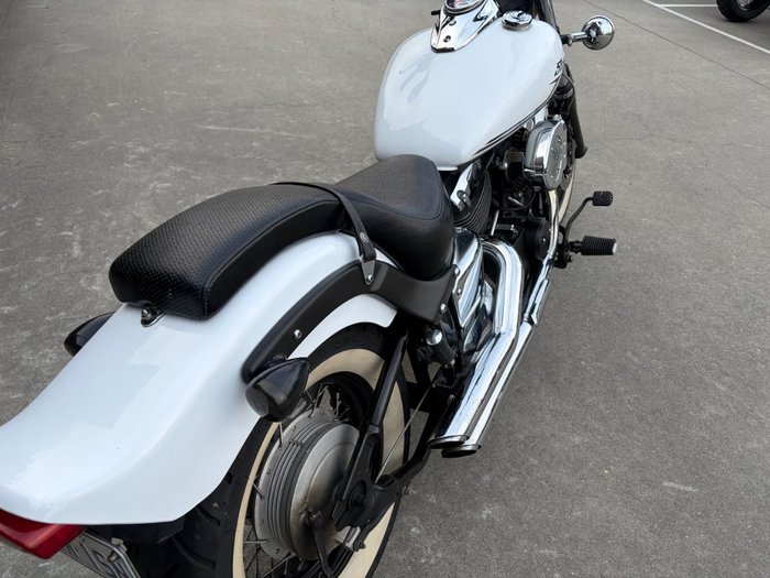 2015 Yamaha XVS650 V-STAR CUSTOM White