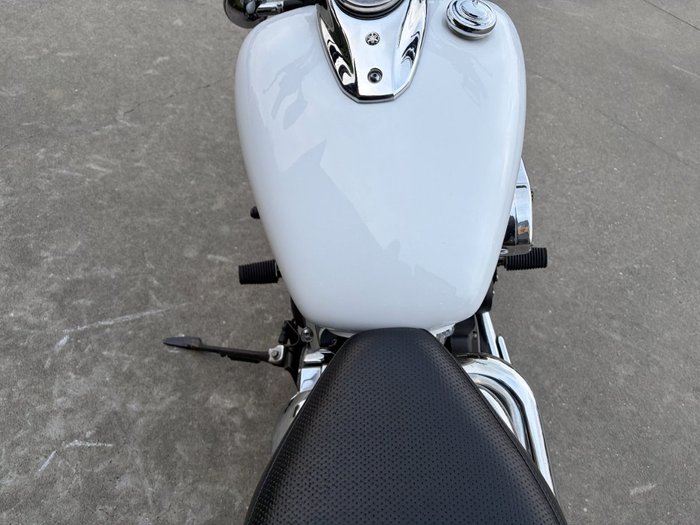 2015 Yamaha XVS650 V-STAR CUSTOM White