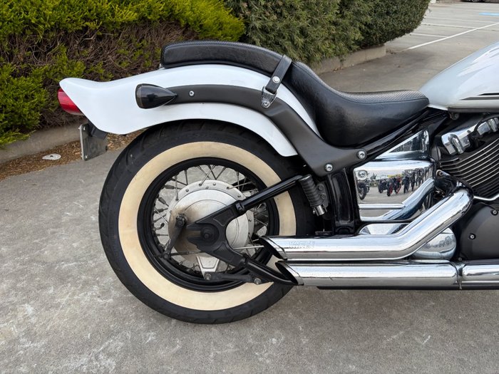 2015 Yamaha XVS650 V-STAR CUSTOM White