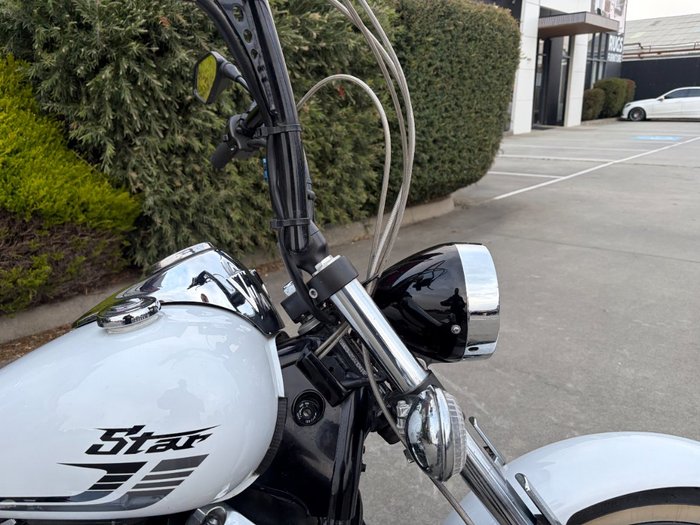 2015 Yamaha XVS650 V-STAR CUSTOM White