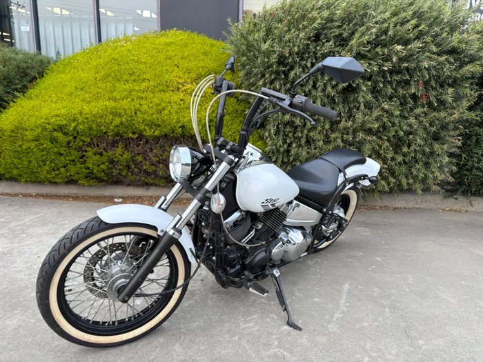 2015 Yamaha XVS650 V-STAR CUSTOM White