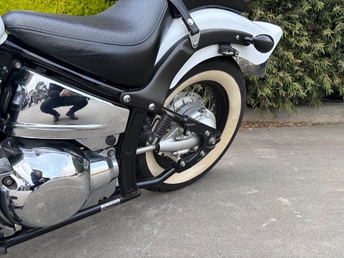 2015 Yamaha XVS650 V-STAR CUSTOM White