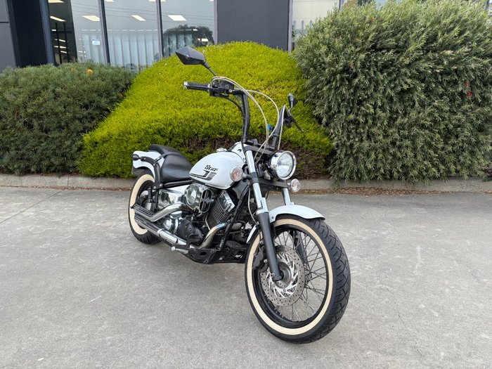 2015 Yamaha XVS650 V-STAR CUSTOM White