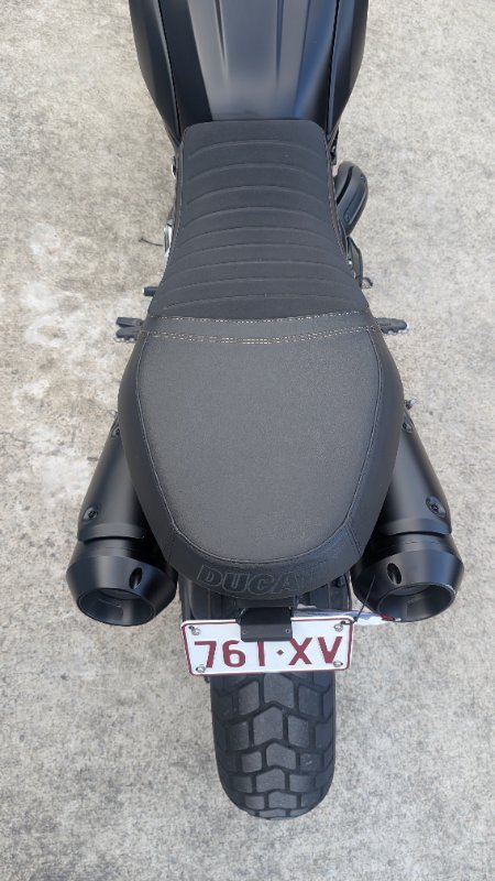 2018 DUCATI SCRAMBLER 1100 SPORT Black