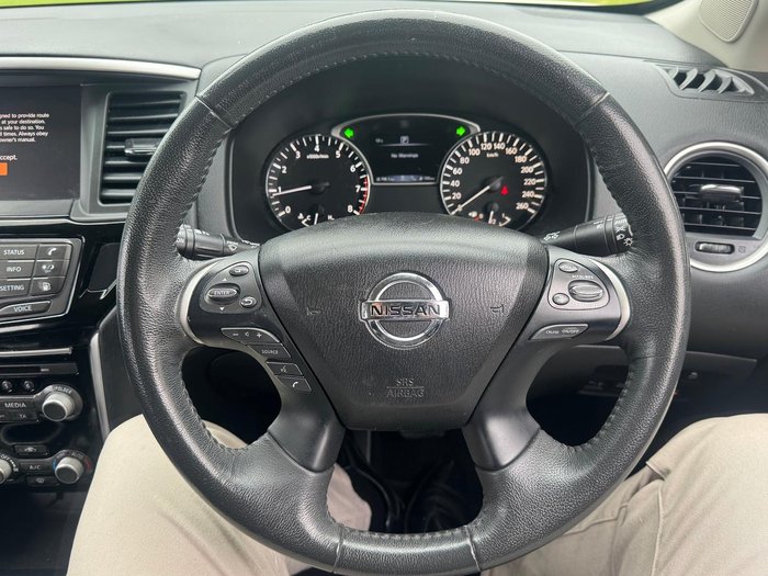 2018 Nissan Pathfinder ST-L R52 Series II MY17 Ivory Pearl