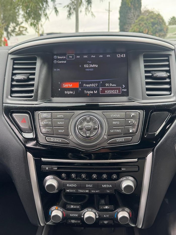 2018 Nissan Pathfinder ST-L R52 Series II MY17 Ivory Pearl