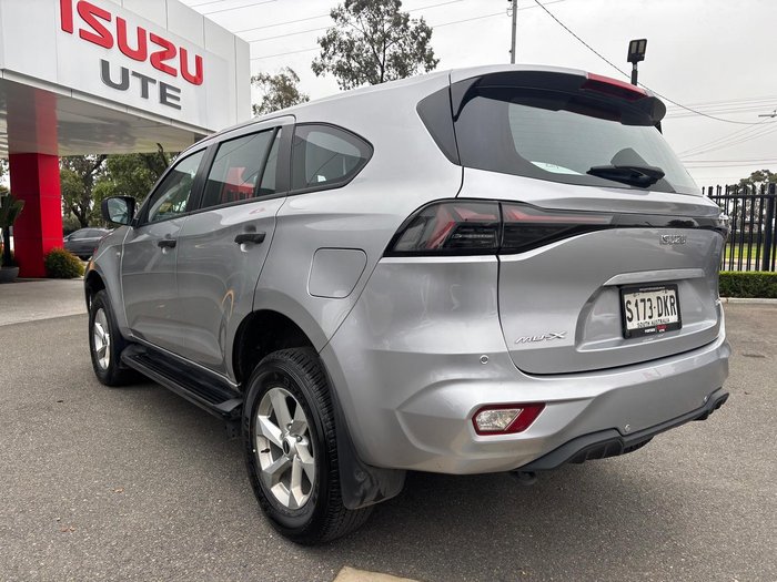 2026 Isuzu MU-X LS-M MY25.5 4X4 Dual Range Mercury Silver
