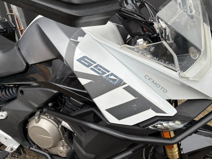 2021 CFMOTO 650MT ABS WHITE