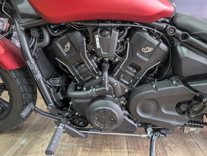 2025 INDIAN SCOUT BOBBER LIMITED RED
