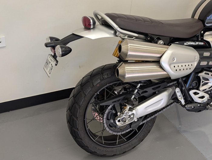 2020 Triumph Scrambler XC Scrambler Black