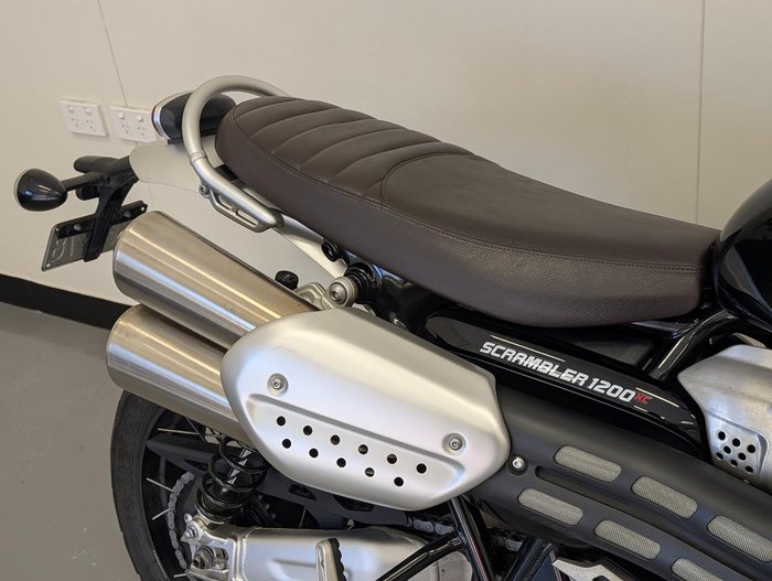 2020 Triumph Scrambler XC Scrambler Black