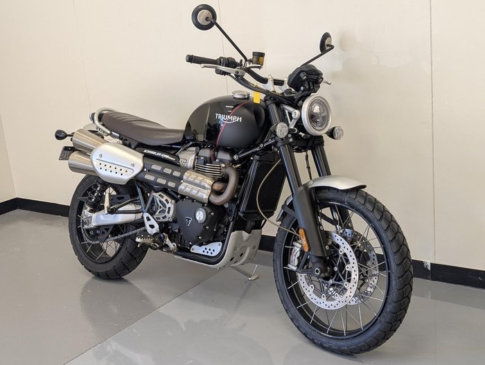 2020 Triumph Scrambler XC Scrambler Black