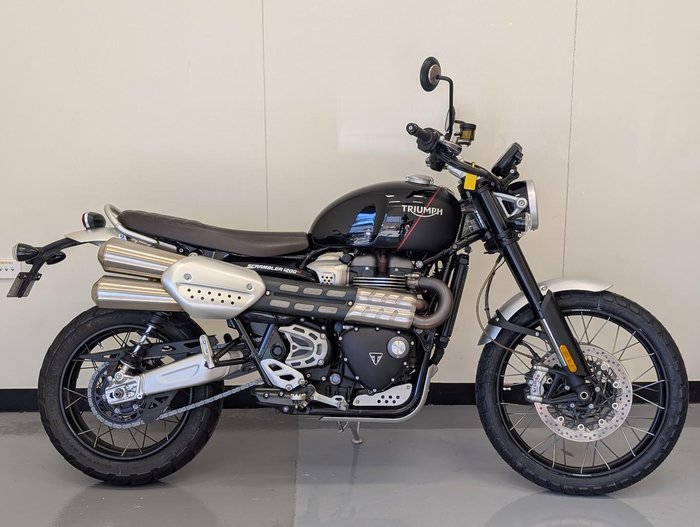 2020 Triumph Scrambler XC Scrambler Black