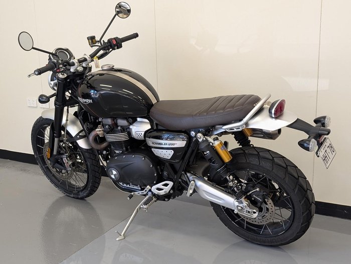 2020 Triumph Scrambler XC Scrambler Black