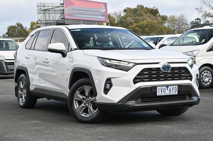 2022 Toyota RAV4 GX AXAH54R 4X4 On Demand Glacier White