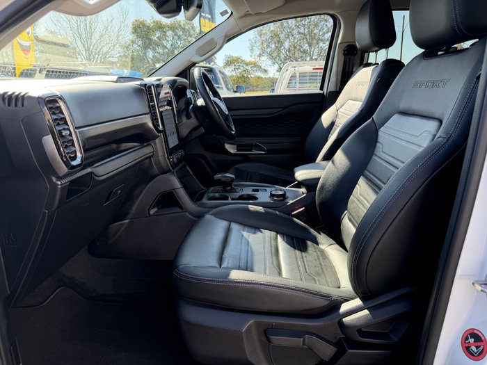 2023 Ford Ranger Sport MY23.50 4X4 Dual Range Arctic White