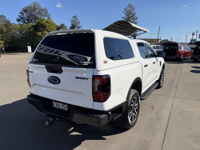 2023 Ford Ranger Sport MY23.50 4X4 Dual Range Arctic White