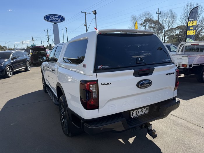 2023 Ford Ranger Sport MY23.50 4X4 Dual Range Arctic White
