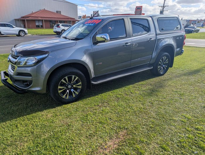 2017 Holden Colorado LTZ RG MY17 4X4 Dual Range Satin Steel Grey