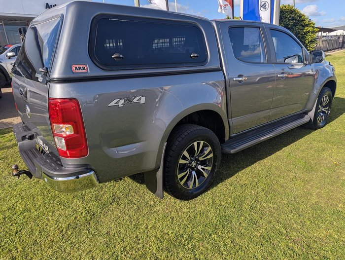 2017 Holden Colorado LTZ RG MY17 4X4 Dual Range Satin Steel Grey