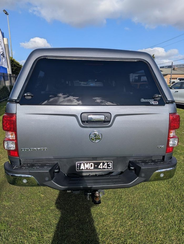 2017 Holden Colorado LTZ RG MY17 4X4 Dual Range Satin Steel Grey