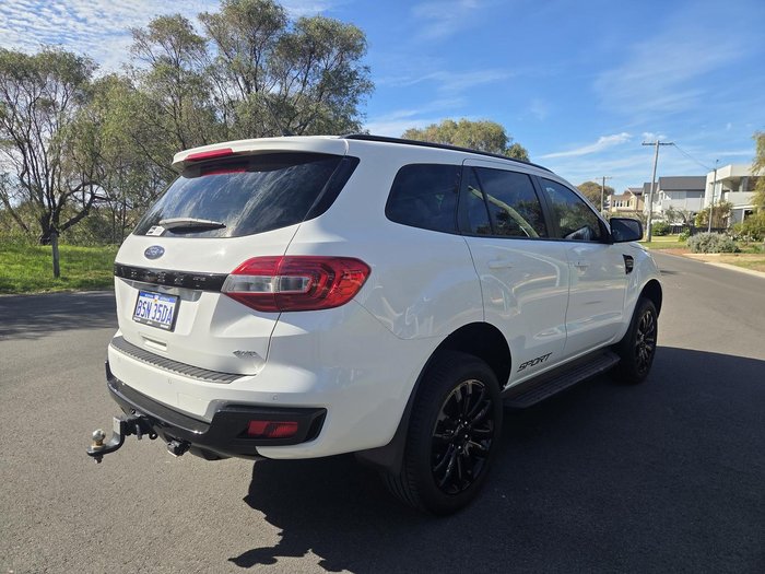 2022 Ford Everest Sport UA II MY21.75 4X4 Dual Range Arctic White
