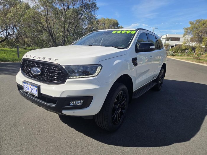 2022 Ford Everest Sport UA II MY21.75 4X4 Dual Range Arctic White