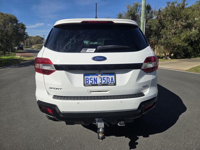 2022 Ford Everest Sport UA II MY21.75 4X4 Dual Range Arctic White