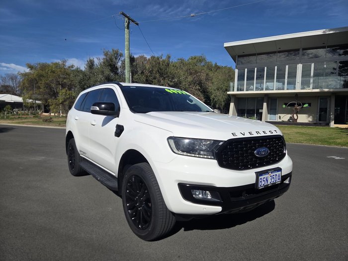 2022 Ford Everest Sport UA II MY21.75 4X4 Dual Range Arctic White