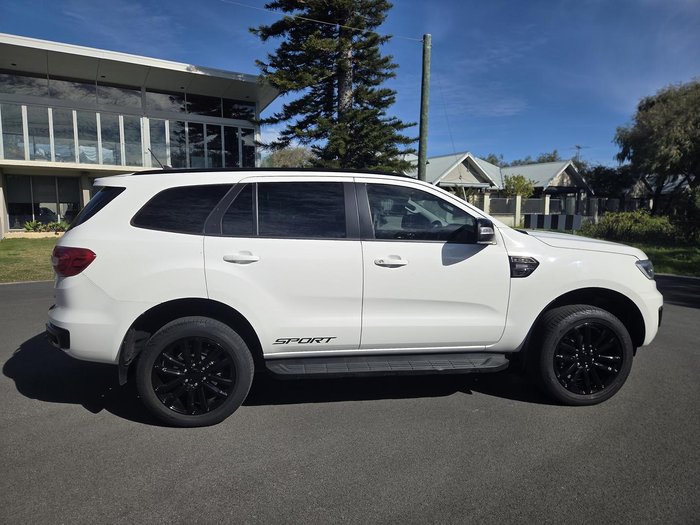 2022 Ford Everest Sport UA II MY21.75 4X4 Dual Range Arctic White
