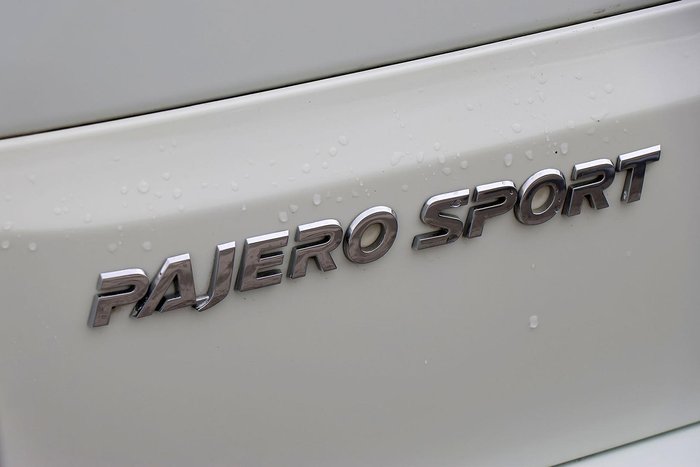 2018 Mitsubishi Pajero Sport GLS QE MY18 4X4 Dual Range White