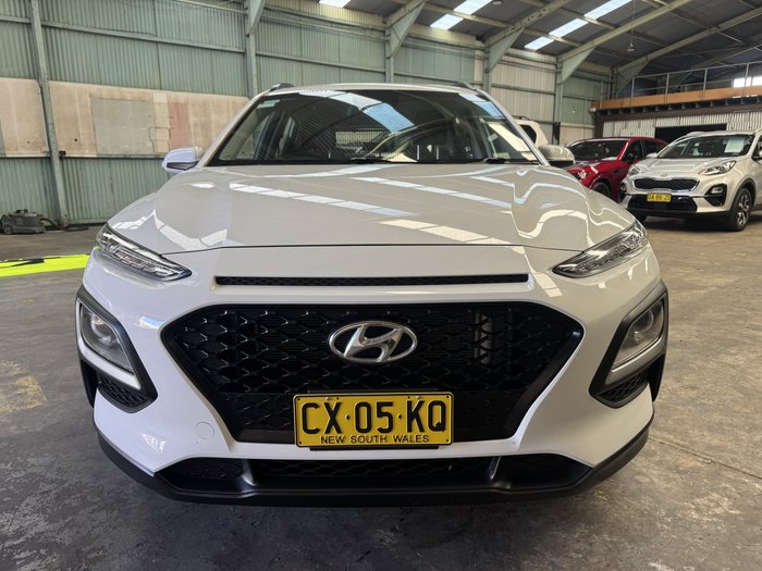 2019 Hyundai Kona Go OS.3 MY20 AWD Chalk White