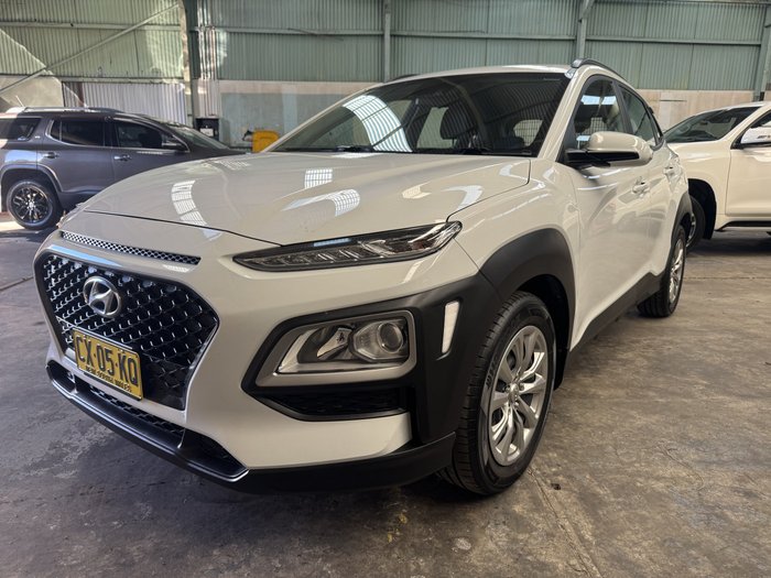 2019 Hyundai Kona Go OS.3 MY20 AWD Chalk White
