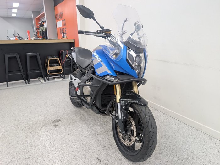 2022 CFMOTO 650MT ABS TURQUOISE BLUE