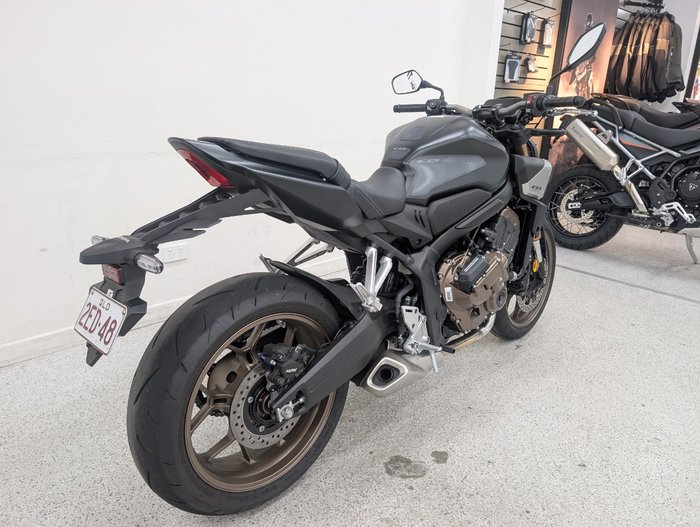 2025 Honda CB650RAC Black