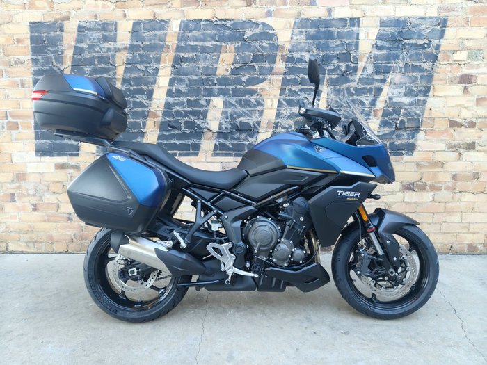 2026 TRIUMPH TIGER SPORT 800 TOUR ROAD MATT COBALT BLUE
