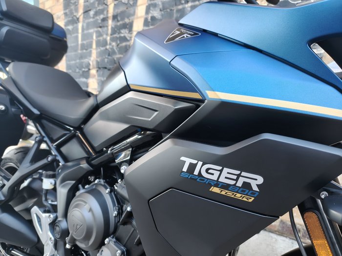 2026 TRIUMPH TIGER SPORT 800 TOUR ROAD MATT COBALT BLUE