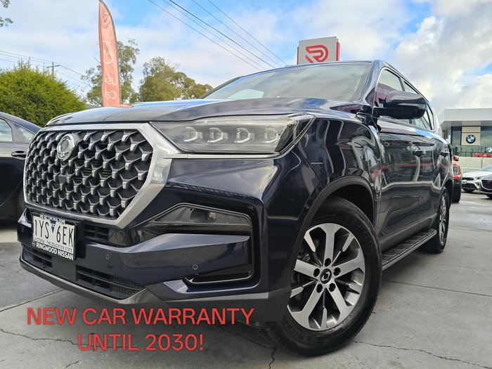 2023 SsangYong Rexton ELX Y450 MY23 4X4 Dual Range Atlantic Blue