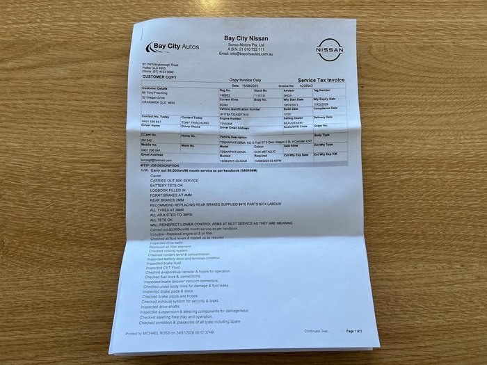 2020 Nissan X-TRAIL ST