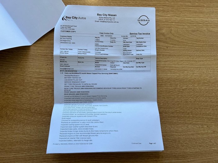 2020 Nissan X-TRAIL ST