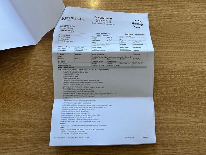2020 Nissan X-TRAIL ST