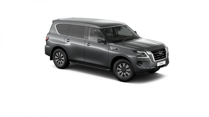 2026 Nissan Patrol Ti Y62 MY26 4X4 Dual Range Gun Metallic