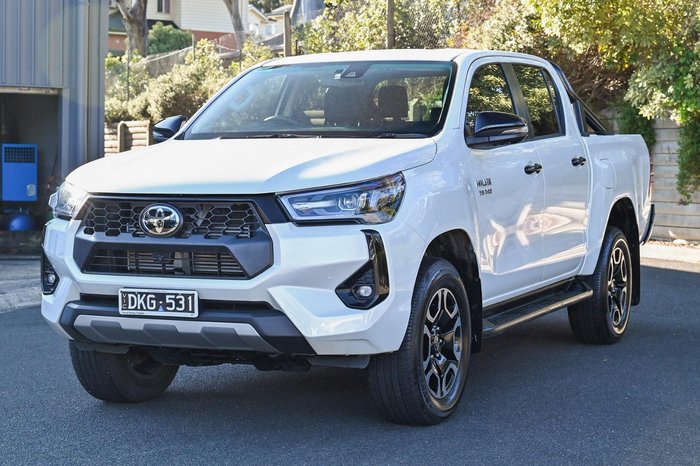 2024 Toyota Hilux SR5 48V GUN126R 4X4 Dual Range Frosted White