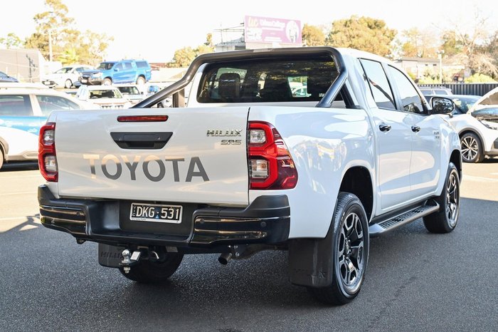 2024 Toyota Hilux SR5 48V GUN126R 4X4 Dual Range Frosted White