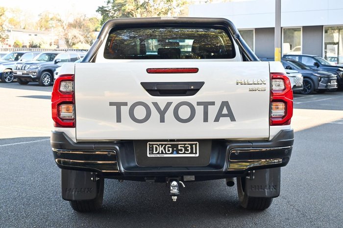 2024 Toyota Hilux SR5 48V GUN126R 4X4 Dual Range Frosted White